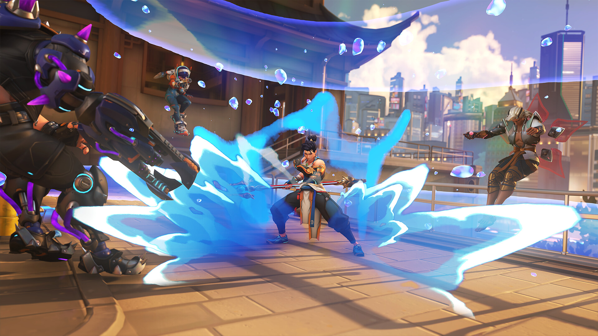 Overwatch 2 gameplay screenshot from IGN — best Overwatch hacks for 2026 guide for PC players
